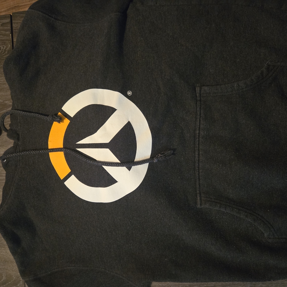 Black Hoodie with Overwatch Logo